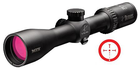 BLEMISHED Burris MTAC Rifle Scope - 1.5x6x42mm Ballistic CQ Matte