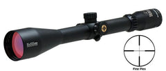 BLEMISHED Burris 6-24x50 Black Diamond Rifle Scope Fine Plex Reticle Matte Side PA Target Knobs