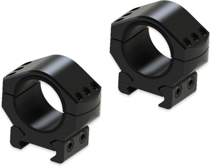 Burris Steel XTR Signature Scope Ring Set with Pos-Align Offset Inserts 1
