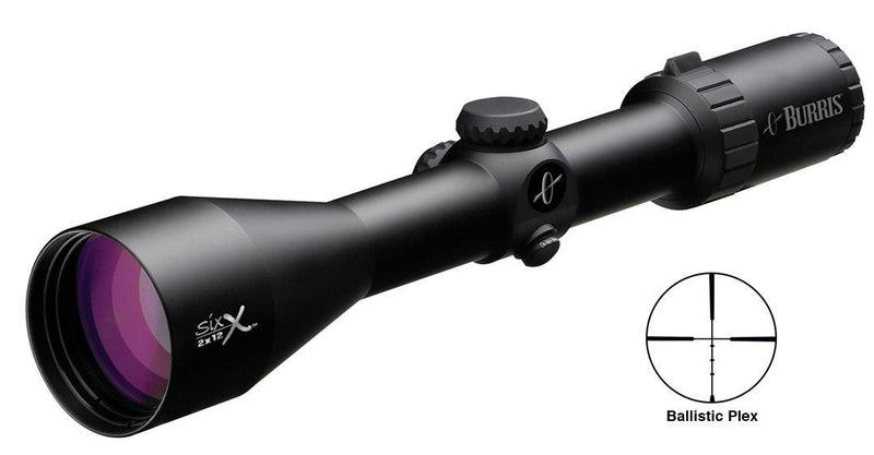 BLEMISHED Burris 2-12x50 Six X Rifle Scope Ballistic Plex Reticle Matte