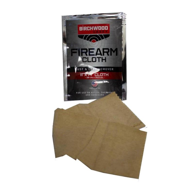 Birchwood Casey Rust & Lead Remover Treated Cloth -Tan 11
