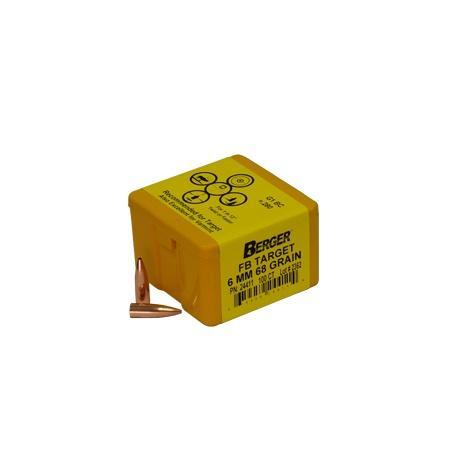 Berger Match Grade Target Bullets 6mm .243