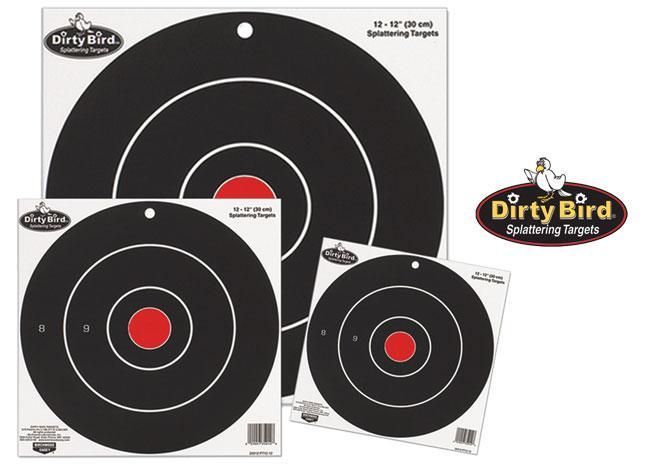 Birchwood Casey Dirty Bird Bull's Eye Targets 17.25
