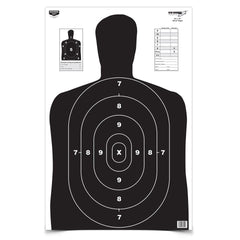 Birchwood Casey Eze-Scorer BC-27 Black Paper Target - 23