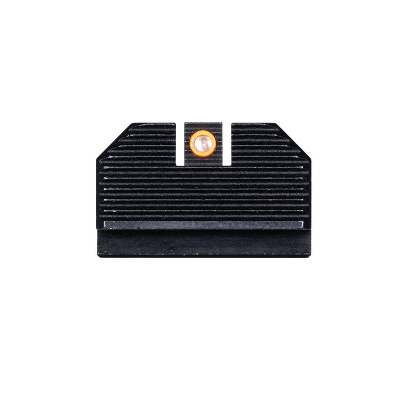Night Fision Optics Ready Stealth Night Sight Set Orange Front Blank Rear Glock 43x MOS