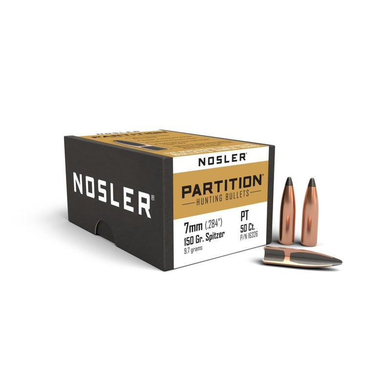 Nosler Partition Rifle Bullets 7mm .284