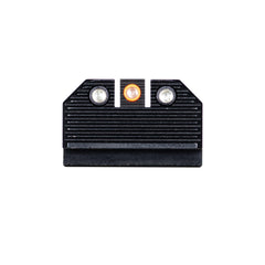 Night Fision Optics Ready Stealth Night Sight Set Orange Front Black Rear for Glock 43x MOS