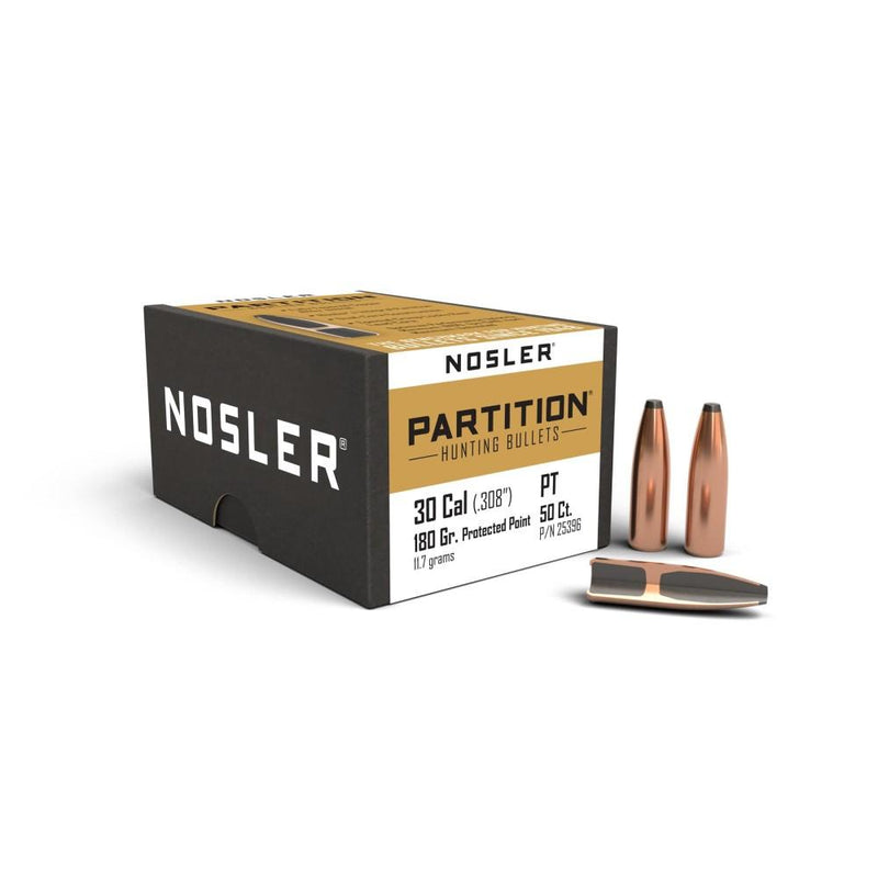 Nosler Partition Rifle Bullets .30 cal .308