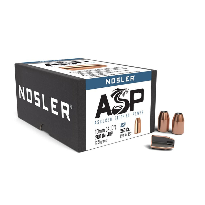Nosler Sporting Handgun Pistol Bullets 10mm .400