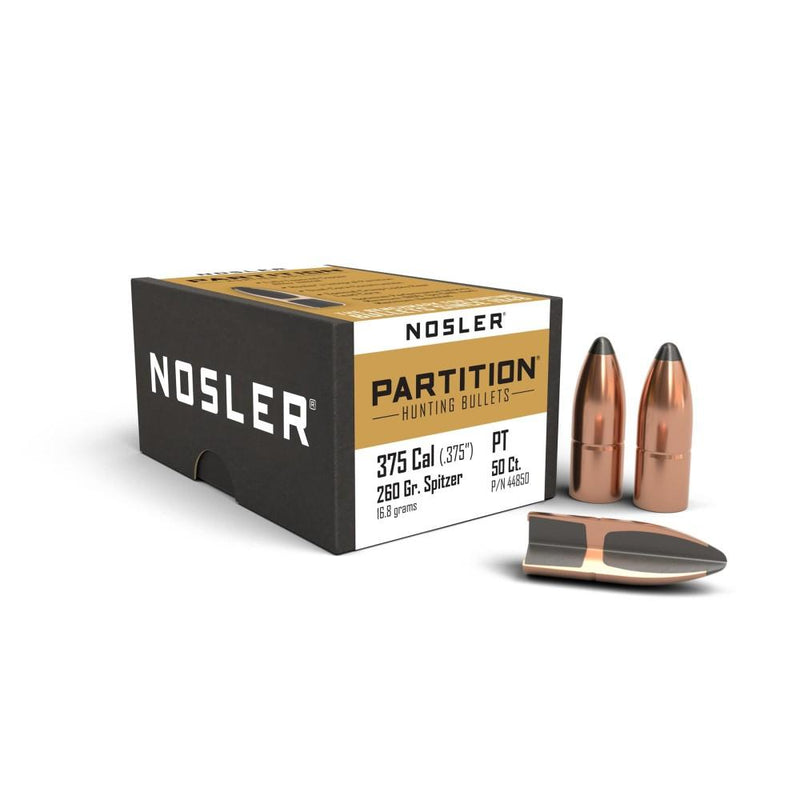 Nosler Partition Bullets .375 cal .375