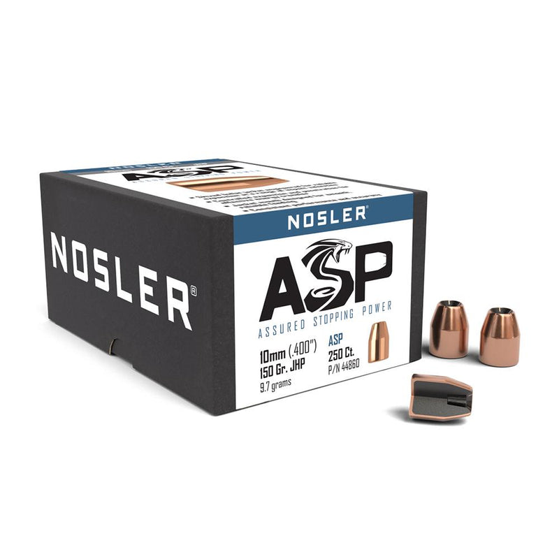 Nosler Sporting Handgun Pistol Bullets .40/10mm .400