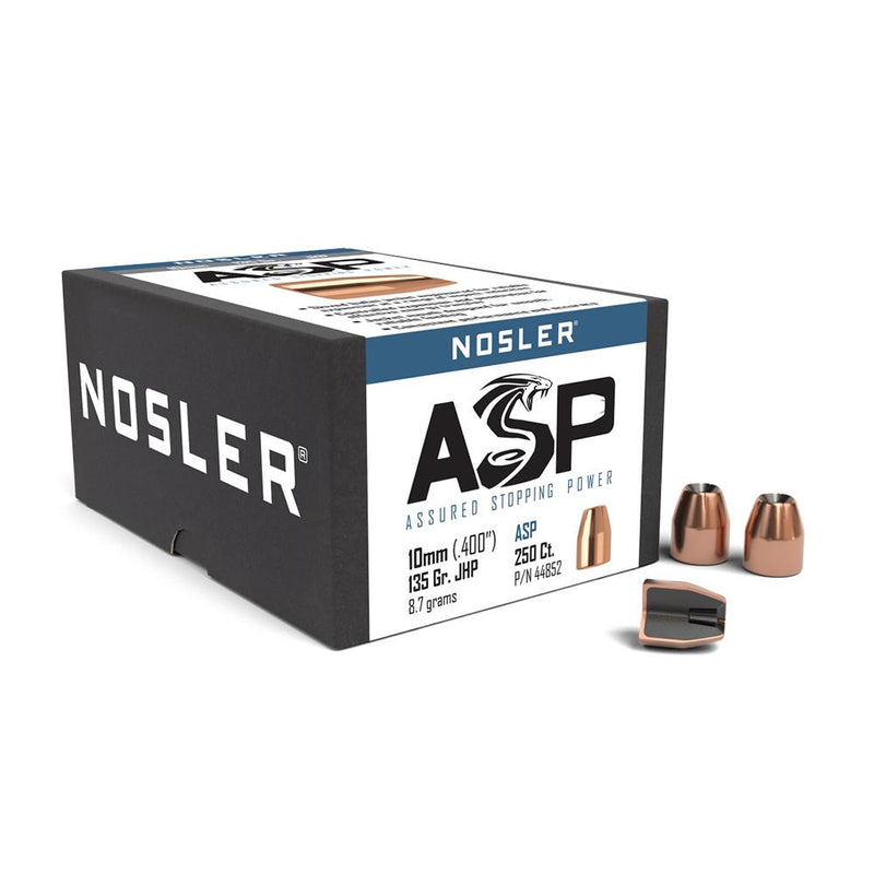 Nosler Sporting Handgun Pistol Bullets .40/10mm .400