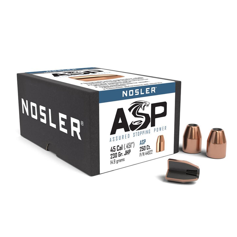 Nosler Sporting Handgun Pistol Bullets .45 cal .451