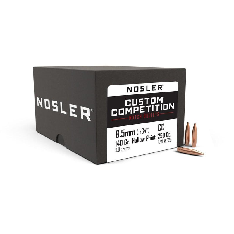 Nosler Custom Competition Rifle Bullets 6.5mm .264