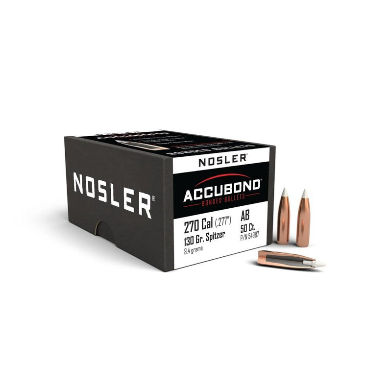 Nosler AccuBond Rifle Bullets .270 cal .277