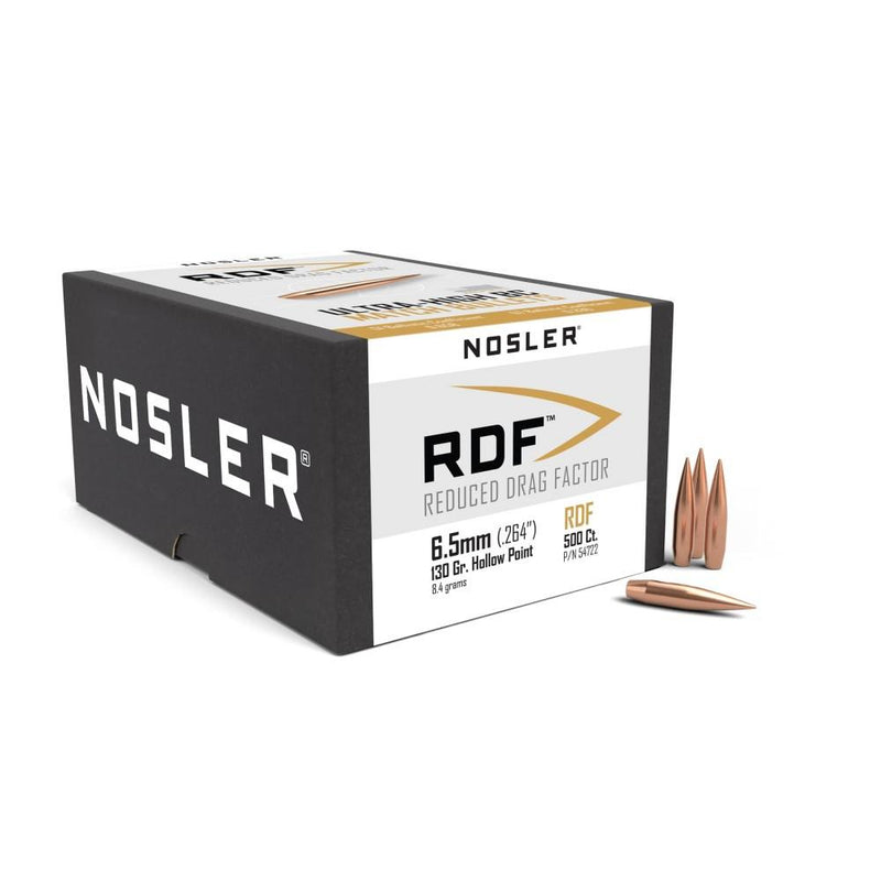 Nosler RDF Match Rifle Bullets 6.5mm .264
