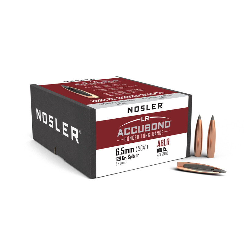 Nosler AccuBond Long Range Rifle Bullets 6.5mm .264