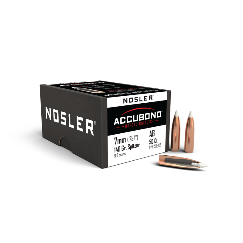 Nosler AccuBond Rifle Bullets 7mm .284
