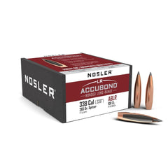 Nosler AccuBond Long Range Rifle Bullets .338 cal .338