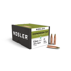 Nosler E-Tip Lead-Free Hunting Rifle Bullets 6.5mm .264