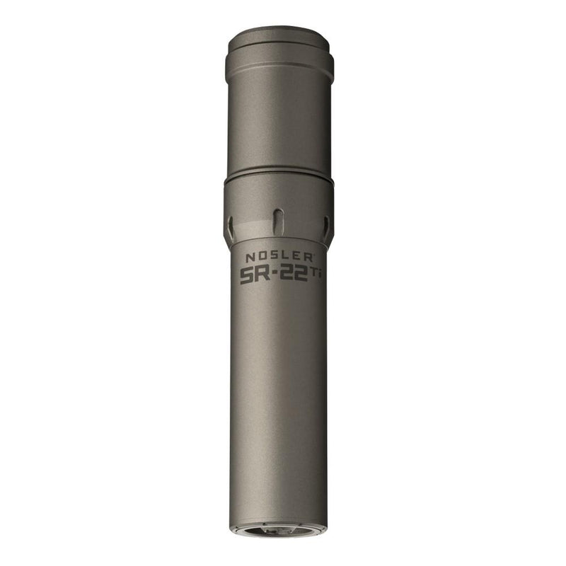 Nosler SR-22 Ti Suppressor 1/2x28 .22 LR 7.53