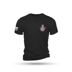 Nine Line Cake Tree Triblend Short Sleeve Shirt Black XL