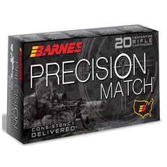 Barnes Precision Match OTM Rifle Ammunition 6mm ARC 105gr OTM 2675 fps 20/ct