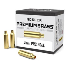 Nosler Unprimed Premium Brass Rifle Cartridge Cases 7mm PRC (50ct) Boxed
