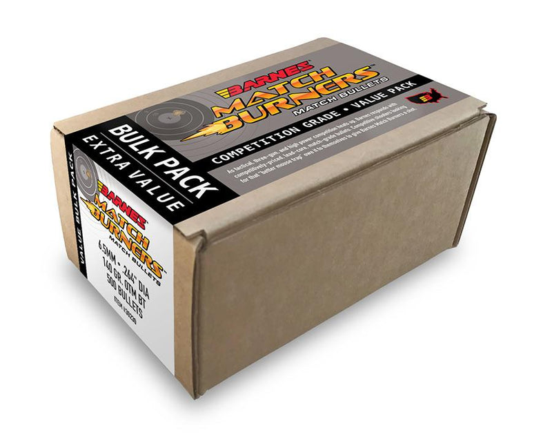 Barnes Match Burners Rifle Bullets 6mm .243
