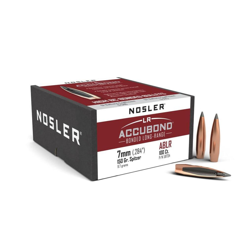 Nosler AccuBond Long Range Rifle Bullets 7mm .284
