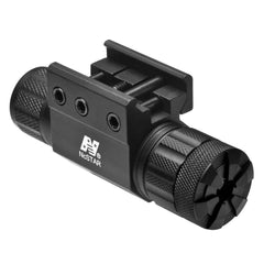 PISTOL AND RIFLE GREEN LASER WITH WEAVER MOUNT/PRESSURE SWITCH