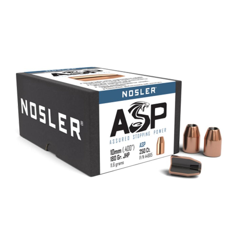 Nosler Sporting Handgun Pistol Bullets 10mm .400