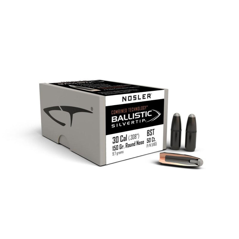 Nosler Ballistic SilverTip Hunting Rifle Bullets .30 cal .308