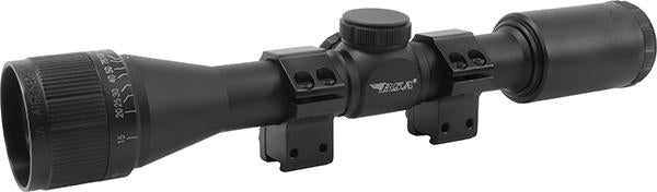 BSA Outlook Air 4x Mag. 32mm Obj Mil-Dot Air Rifle Scope Adjustable Obj - Clam Pack