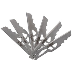 Schrade Enrage 6 Replacement Blades Utility Combo 6/ct