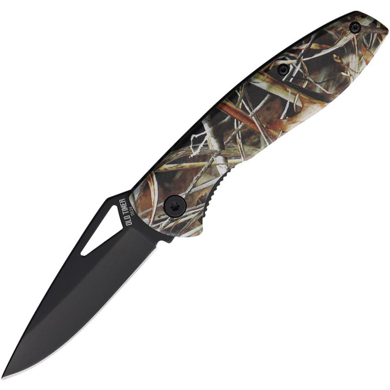 Old Timer Camo Folder Knife 2-9/10