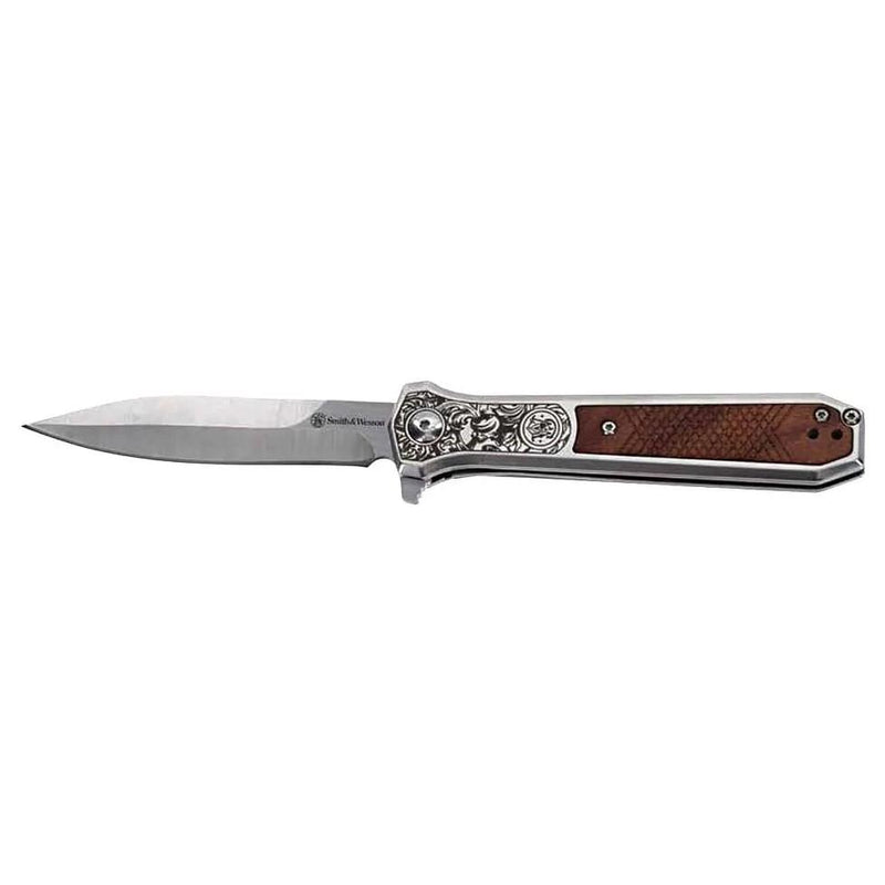 Smith & Wesson KT Unwavered Spring Assist Folding Knife 3-1/5