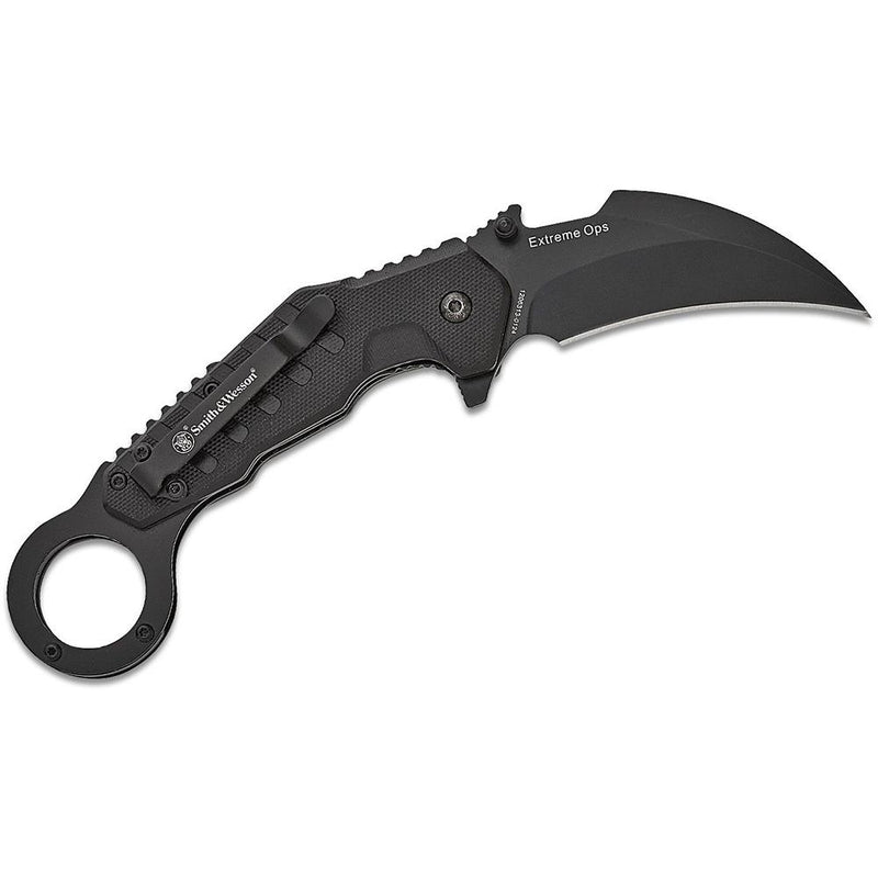 Smith & Wesson Extreme Ops Karambit Assisted Folding Knife 3