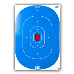 Pro-Shot Splattershot Silhouette Insert Paper Target Hi-Vis 12