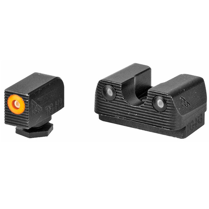 Rival Arms Tritium Night Sights Orange for Glock Double Stack Models