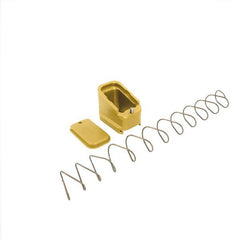 Shield Arms Magazine Extension +5/+4 for Glock 17/22/34/35/19X/45 Gold
