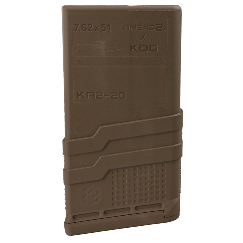 Amend2 SCAR 17/20 Mod-3 20-Round Flat Dark Earth Magazine
