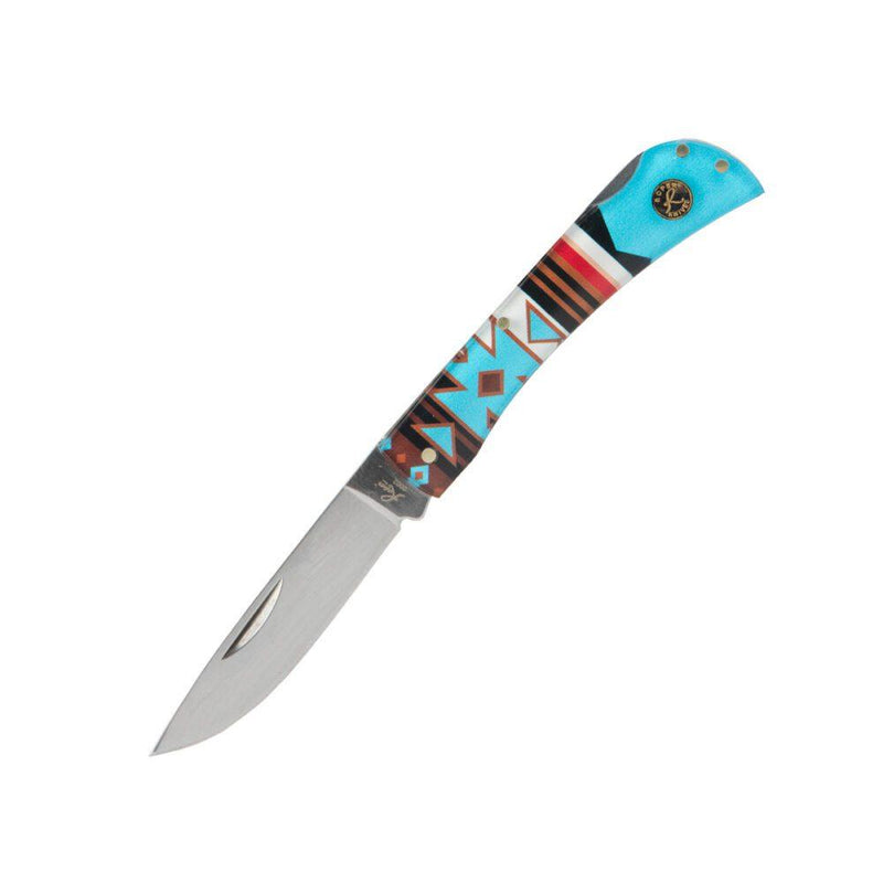 ABKT Roper Tumble Weed Sunset Series II Folding Knife 3