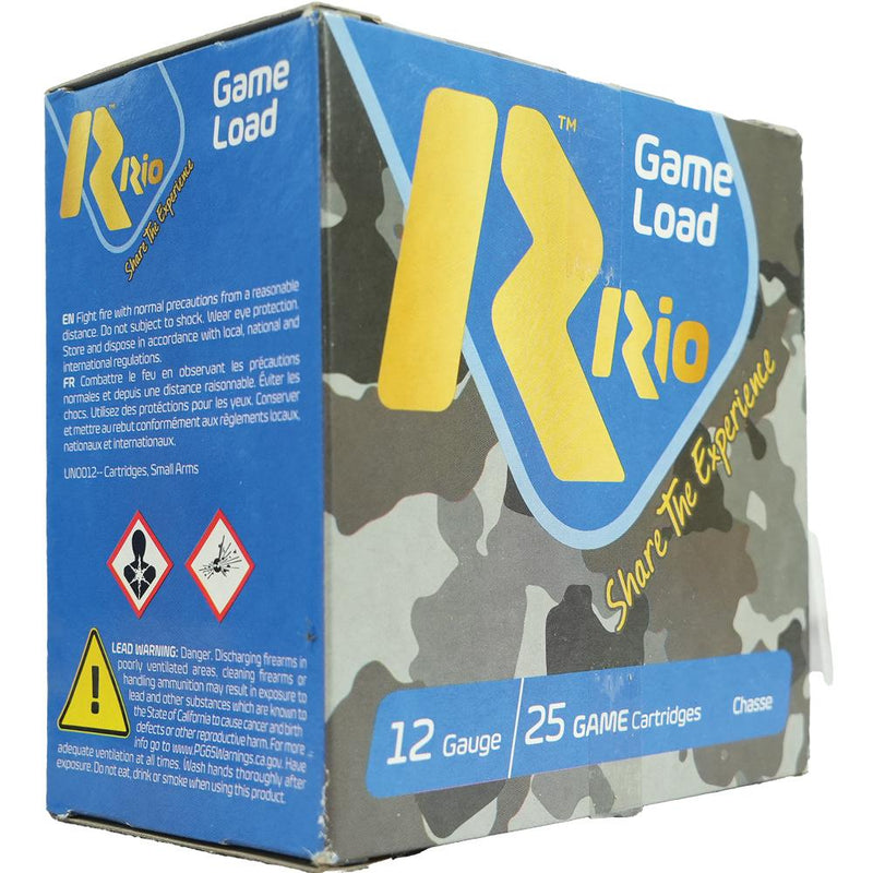 Rio Top Game HV Shotshells 12 ga 2 3/4