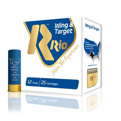 Rio Wing & Target Shotshells 12ga 1oz 2-3/4