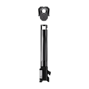 Radian Afterburner and Ramjet Micro Compensator and Ported Handgun Barrel for Glock G43x Black
