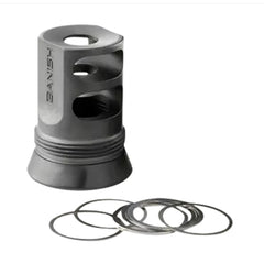 Banish 4673 30-Gold/46 Muzzle Brake 5/8x24 Black
