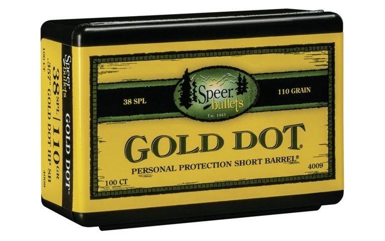 Speer Gold Dot Personal Protection Short Barrel Handgun Bullets .357 Mag .357
