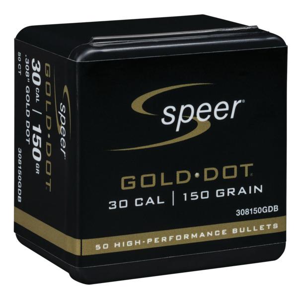 Speer Gold Dot Component Rifle Bullets .308 cal .308
