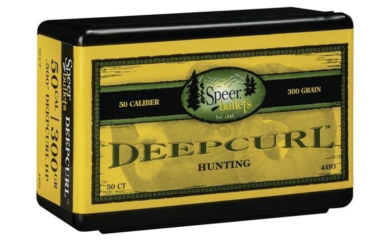 Speer Deep Curl Handgun Bullets .50 AE .500